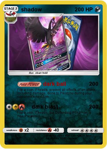 Pokemon shadow