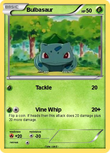 Pokemon Bulbasaur
