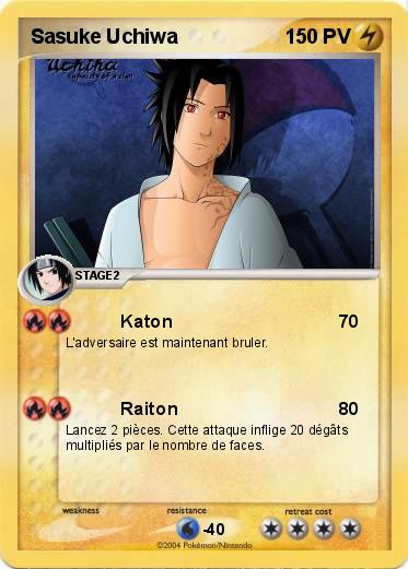 Pokemon Sasuke Uchiwa