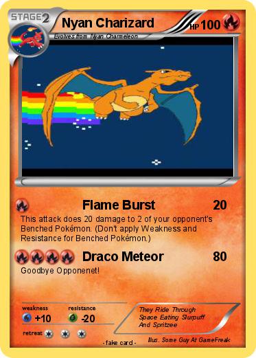 Pokemon Nyan Charizard