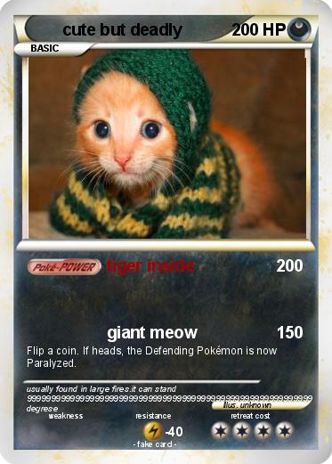 Pokemon cute but deadly