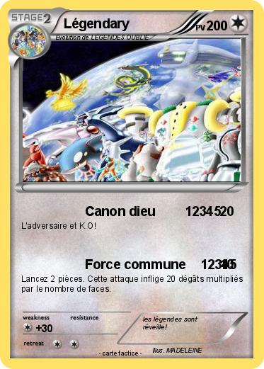 Pokemon Légendary