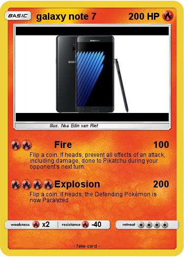 Pokemon galaxy note 7
