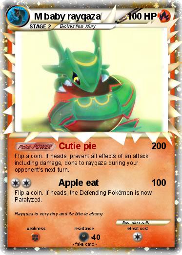 Pokemon M baby rayqaza