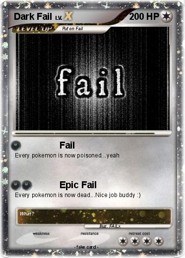 Pokemon Dark Fail