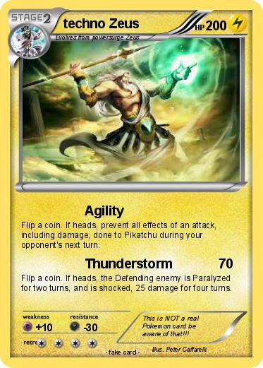 Pokemon techno Zeus