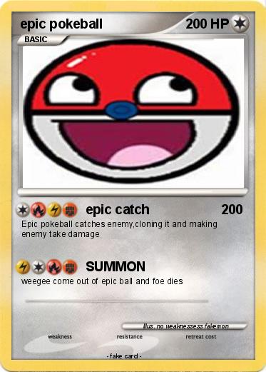 Pokemon epic pokeball