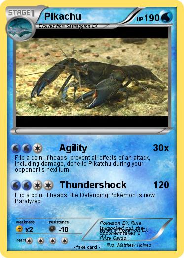 Pokemon Lobsterix EX