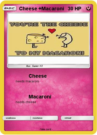 Pokemon Cheese +Macaroni