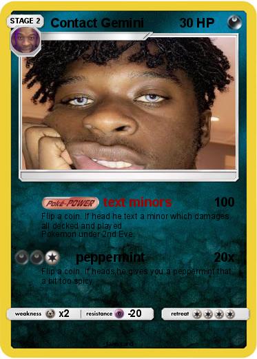 Pokemon Contact Gemini
