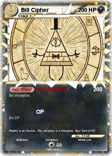 Pokemon Bill Cipher