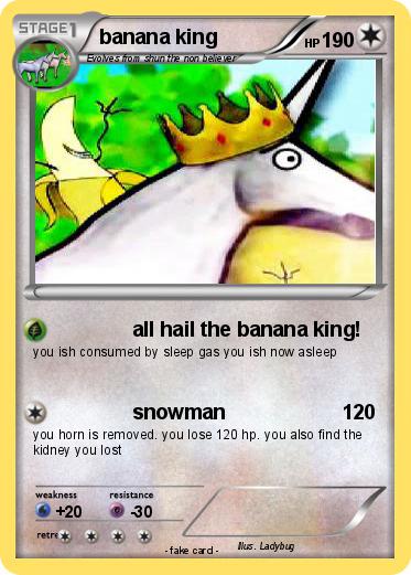 Pokemon banana king