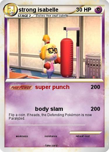 Pokemon strong isabelle
