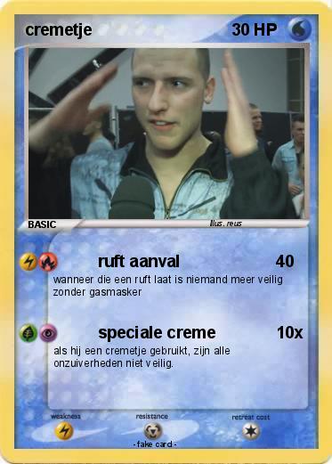 Pokemon cremetje