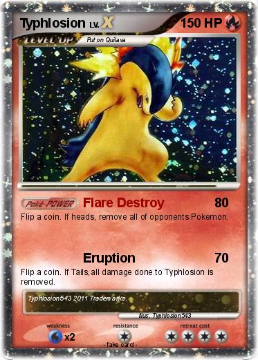 Pokemon Typhlosion