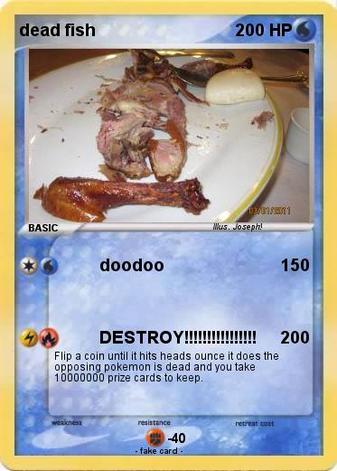 Pokemon dead fish
