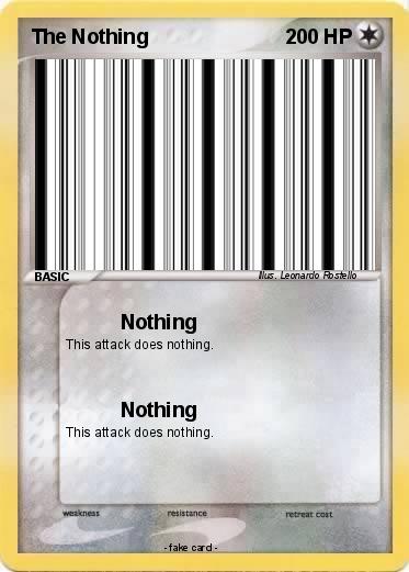 Pokemon The Nothing