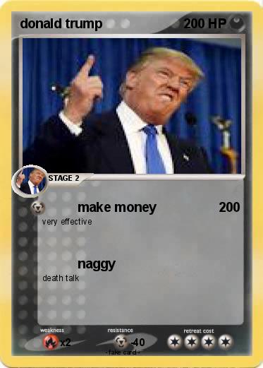 Pokemon donald trump