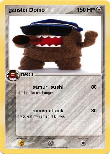 Pokemon ganster Domo
