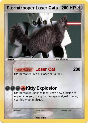 Pokemon Stormtrooper Laser Cats