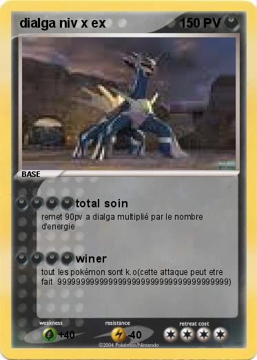 Pokemon dialga niv x ex