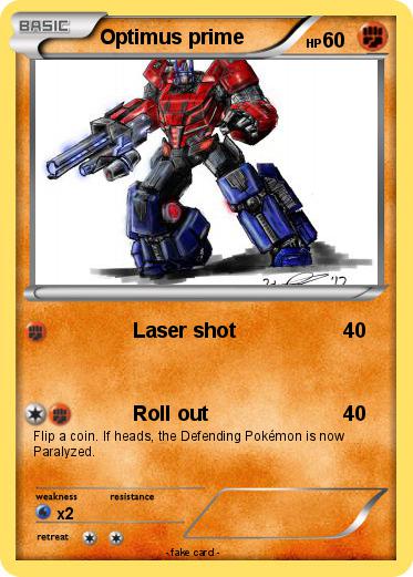 Pokemon Optimus prime