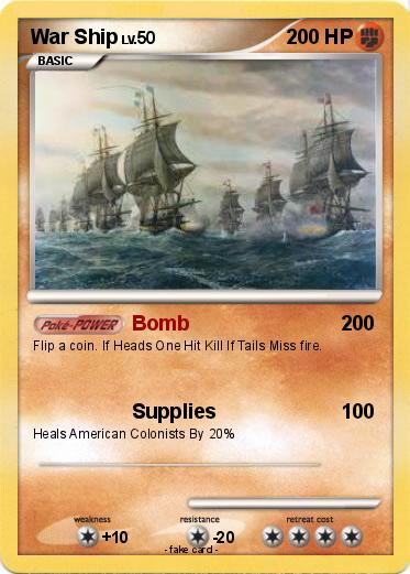 Pokemon War Ship