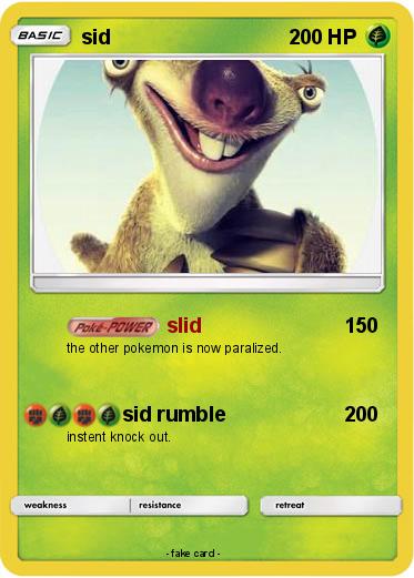 Pokemon sid