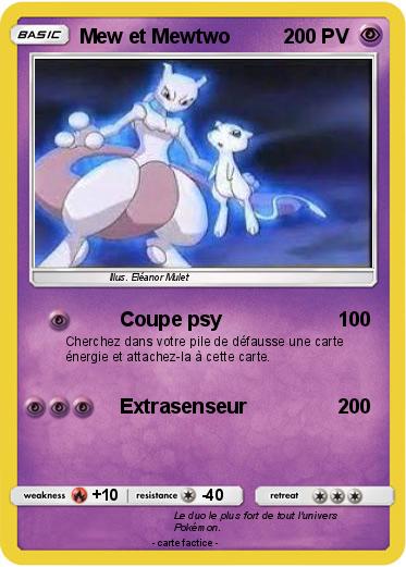 Pokemon Mew et Mewtwo