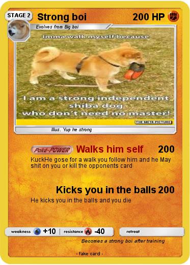 Pokemon Strong boi