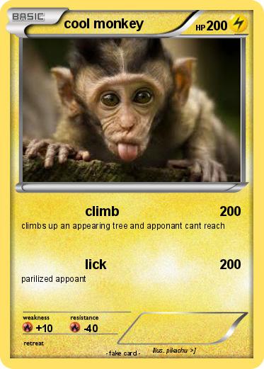 Pokemon cool monkey