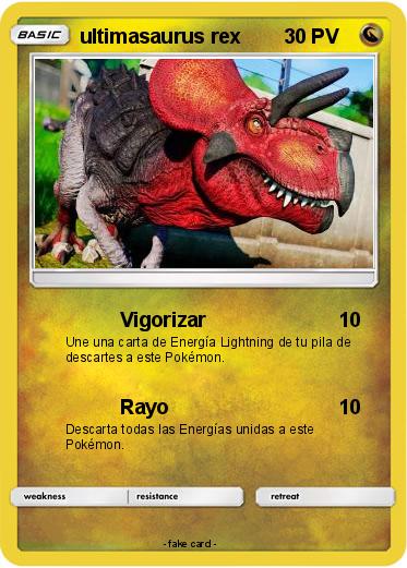 Pokemon ultimasaurus rex