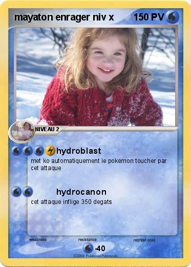 Pokemon mayaton enrager niv x