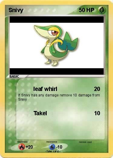 Pokemon Snivy
