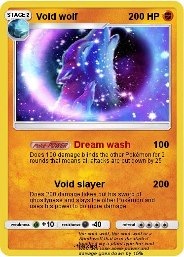 Pokemon Void wolf
