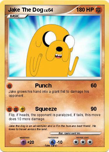 Pokemon Jake The Dog