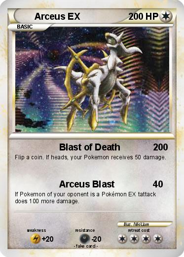 Pokemon Arceus EX