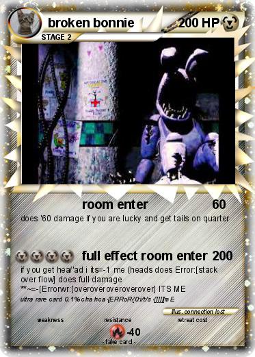 Pokemon broken bonnie