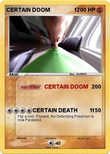 Pokemon CERTAIN DOOM                1