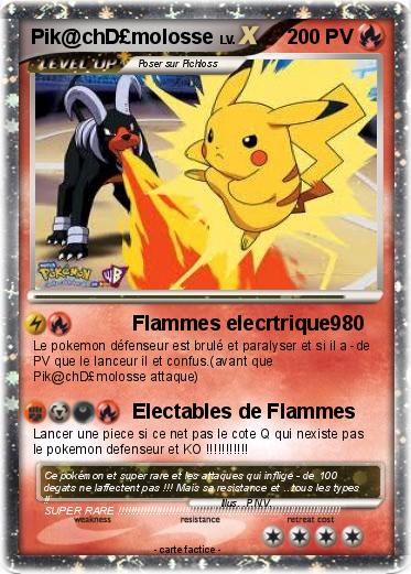 Pokemon Pik@chD£molosse