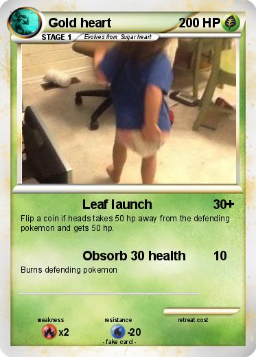 Pokemon Gold heart