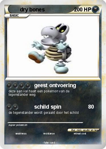 Pokemon dry bones