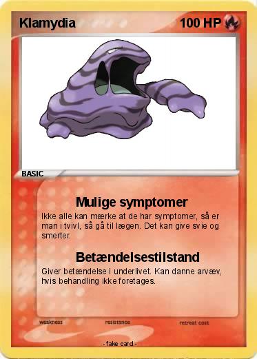 Pokemon Klamydia