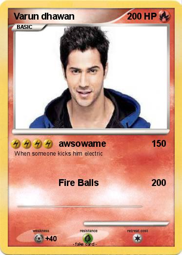Pokemon Varun dhawan