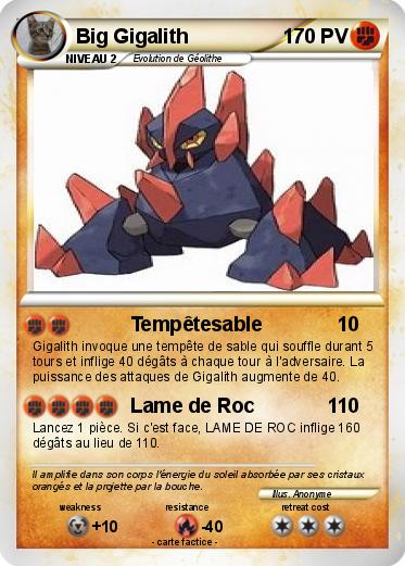 Pokemon Big Gigalith