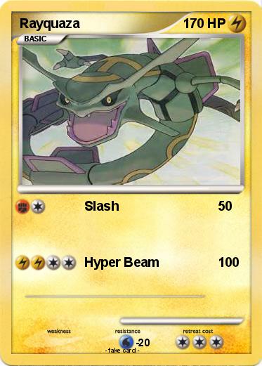 Pokemon Rayquaza