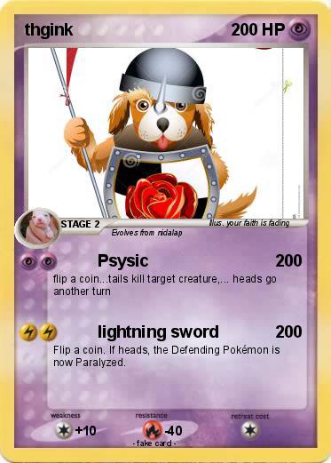 Pokemon thgink