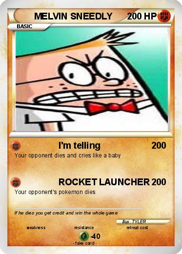 Pokemon MELVIN SNEEDLY