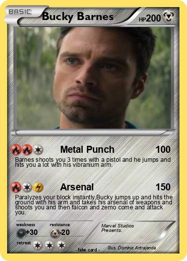 Pokemon Bucky Barnes