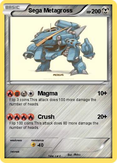 Pokemon Sega Metagross